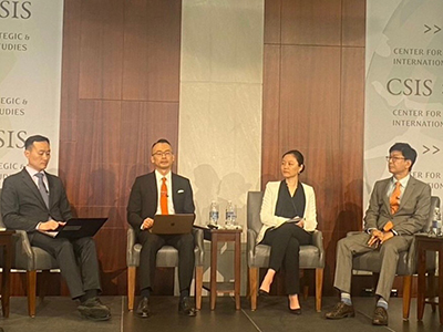 國策研究院風險評估小組成員出席美國重要智庫 CSIS Korea Chair 台美韓三邊對話峰會